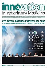 Atti Tavola Rotonda “L’artrosi del cane”, 1° simposio internazionale IOVA
