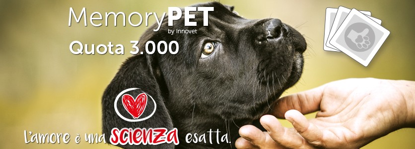 MemoryPet. Innovet dona alla Lida 3000 buoni pasto.