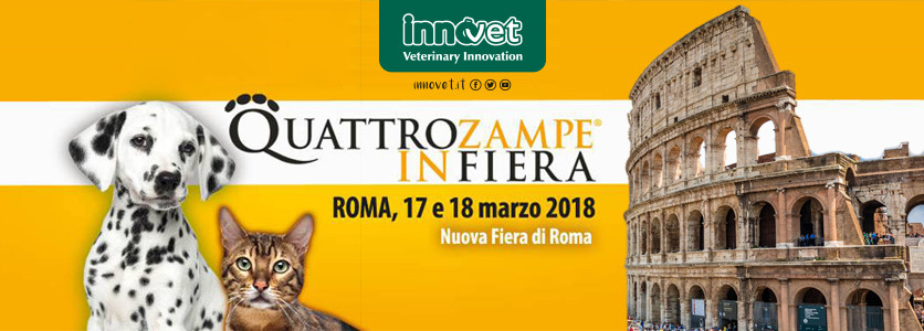 Comincia da Roma il tour QuattroZampeinFiera 2018