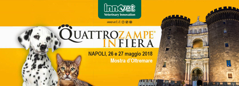 Innovet torna a Napoli con Quattrozampeinfiera