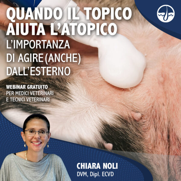 QUANDO IL TOPICO AIUTA L'ATOPICO: L'IMPORTANZA DI AGIRE (ANCHE) DALL'ESTERNO