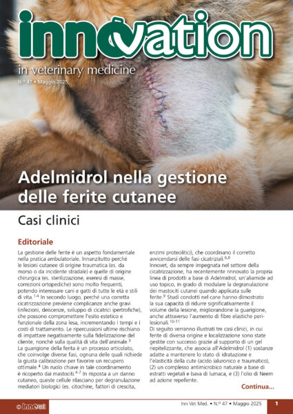 Adelmidrol nella gestione delle ferite cutanee. Casi clinici.