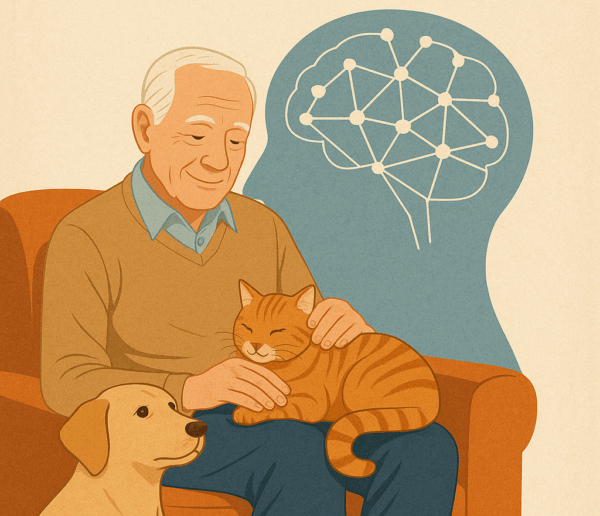 INVECCHIARE CON UN PET FA BENE AL CERVELLO