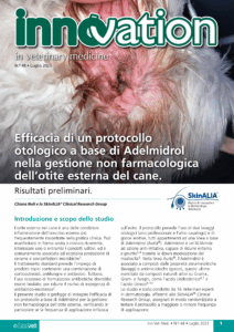 Efficacia di un protocollo otologico a base di Adelmidrol nella gestione non farmacologica dell’otite esterna del cane. Risultati preliminari.